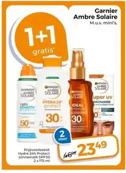 Trekpleister Garnier Ambre Solaire aanbieding