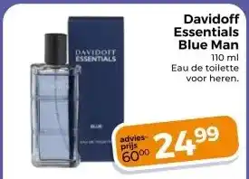 Trekpleister Davidoff Essentials Blue Man aanbieding