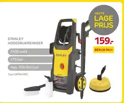 Praxis STANLEY HOGEDRUKREINIGER aanbieding