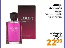 Trekpleister Joop! Homme aanbieding