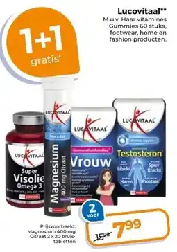 Trekpleister Lucovitaal** aanbieding