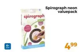 Trekpleister Spirograph neon valuepack aanbieding