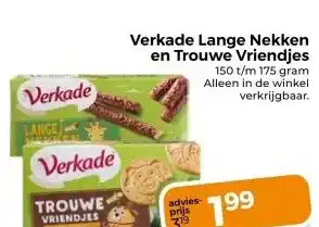 Trekpleister Verkade Lange Nekken en Trouwe aanbieding