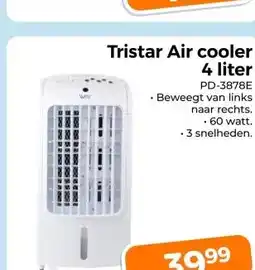 Trekpleister Tristar Air cooler 4 liter aanbieding