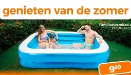 Trekpleister Familiezwembad L 211 x 132 x 46 cm aanbieding