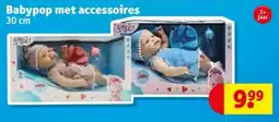 Kruidvat Babypop met accessoires aanbieding