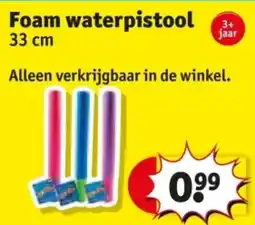 Kruidvat Foam waterpistool aanbieding