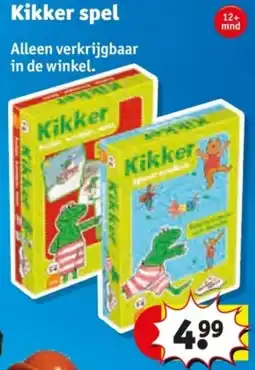 Kruidvat Kikker spel aanbieding