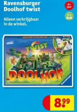 Kruidvat Ravensburger Doolhof twist aanbieding