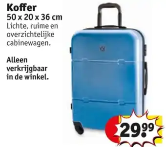 Kruidvat Koffer aanbieding