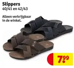 Kruidvat Slippers aanbieding