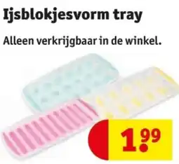 Kruidvat Ijsblokjesvorm tray aanbieding