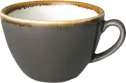 Bol.com Olympia Kiln Cappuccino Kop Grijs 34cl ( Set van 6 ) aanbieding