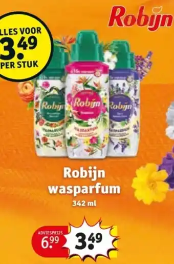 Kruidvat Robijn wasparfum aanbieding