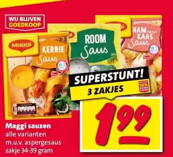 Nettorama Maggi sauzen aanbieding