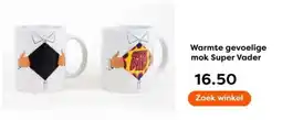 The Read Shop Warmte gevoelige mok Super Vader aanbieding