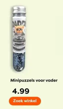 The Read Shop Minipuzzels voor vader aanbieding