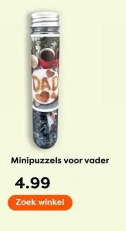 The Read Shop Minipuzzels voor vader aanbieding