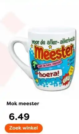 The Read Shop Mok meester aanbieding