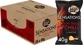 Bol.com Lay's Sensations Thai Sweet Chili - Chips - 20 x 40 gram aanbieding