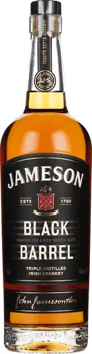 Drankdozijn Jameson Black Barrel 70CL aanbieding