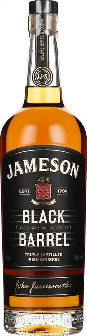 Drankdozijn Jameson Black Barrel 70CL aanbieding