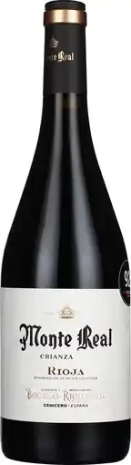 Drankdozijn Monte Real de Familia Rioja Crianza 75CL aanbieding
