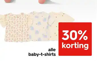 HEMA alle baby t-shirts aanbieding