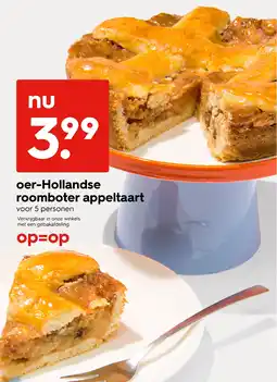 HEMA oer Hollandse roomboter appeltaart aanbieding