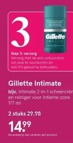 Etos Wilkinson en Intuition scheerapparaten aanbieding