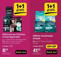 Etos Trimmers van: King C., Gillette en Gillette Venus voor huid en schaamhaar aanbieding
