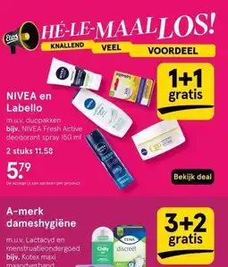 Etos Mexx, Bruno Banani en David Beckham aanbieding