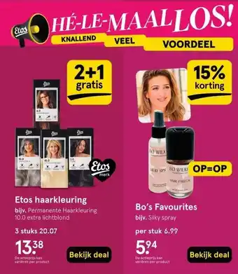 Etos Proset styling 300 ml aanbieding