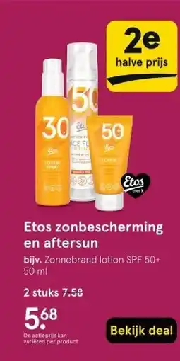 Etos Alle Etos handzeep 300 ml aanbieding