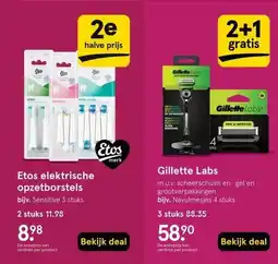 Etos Etos navulmesjes en scheersystemen aanbieding