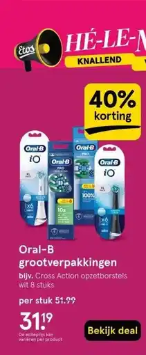 Etos Etos hand tandenborstels aanbieding