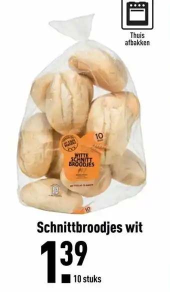 ALDI Schnittbroodjes wit aanbieding