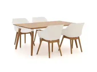 Kees Smit Hartman Sophie Studio 170cm dining tuinset 5-delig aanbieding