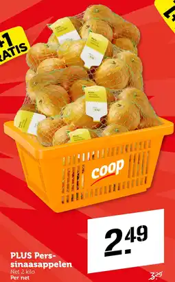 CoopCompact Plus pers sinaasappelen aanbieding