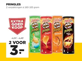 Jumbo Pringles 160-165 gram 2 voor aanbieding