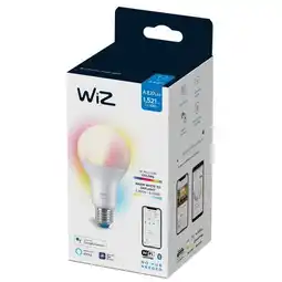 Praxis WiZ ledlamp A67 gekleurd en wit E27 13W aanbieding