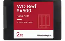Bol.com WD Red SA500 2TB - SSD - intern - 2 TB - 2.5 - SATA 6Gb/s - 3d v-nand (TLC) - zwart aanbieding