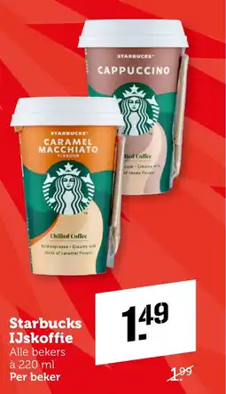 CoopCompact Starbucks IJskoffie aanbieding