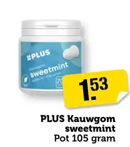CoopCompact PLUS Kauwgom sweetmint aanbieding