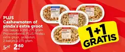 CoopCompact PLUS Cashewnoten of pinda's extra groot aanbieding