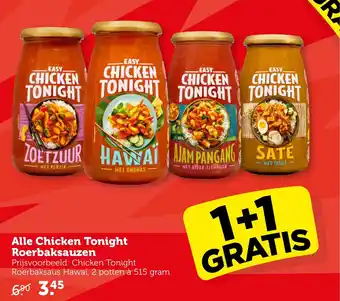 CoopCompact Alle Chicken Tonight Roerbaksauzen aanbieding