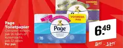 CoopCompact Page Toiletpapier aanbieding