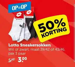 CoopCompact Lotto Sneakersokken aanbieding