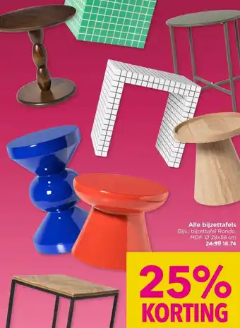 Xenos Alle bijzettafels aanbieding