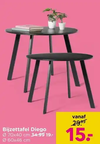 Xenos Bijzettafel Diego aanbieding